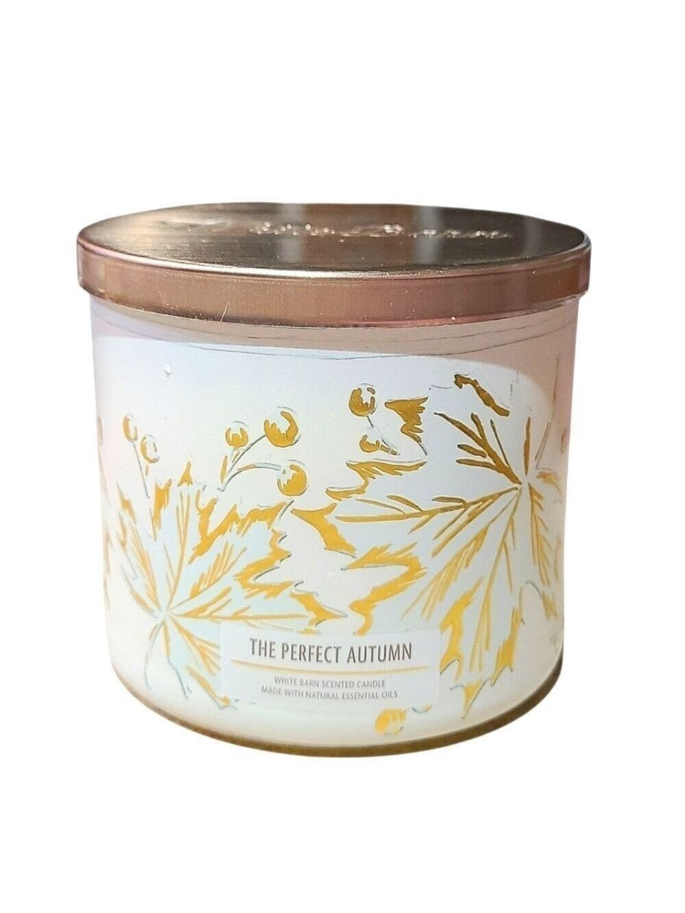 THE PERFECT AUTUMN 3-WICK CANDLE BY BATH AND BODY WORKS